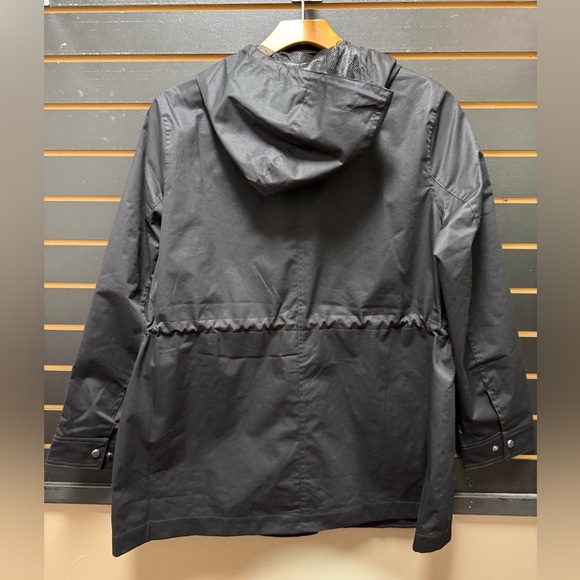 Hunter Water Resistant Cotton Smock Jacket Black XL NWT - Picture 4 of 4